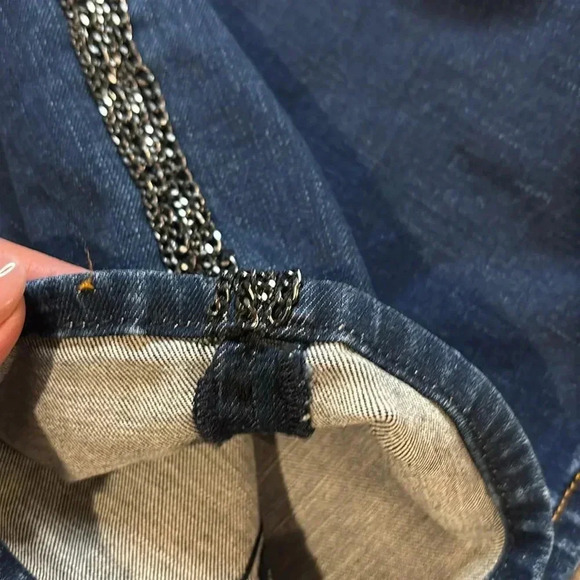 Hudson Nico Cigarette Fit with Unique Metal Detail, Size 28. - Picture 5 of 12